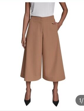 (6) Dkny Ladies Gaucho High-Waist  Pants -